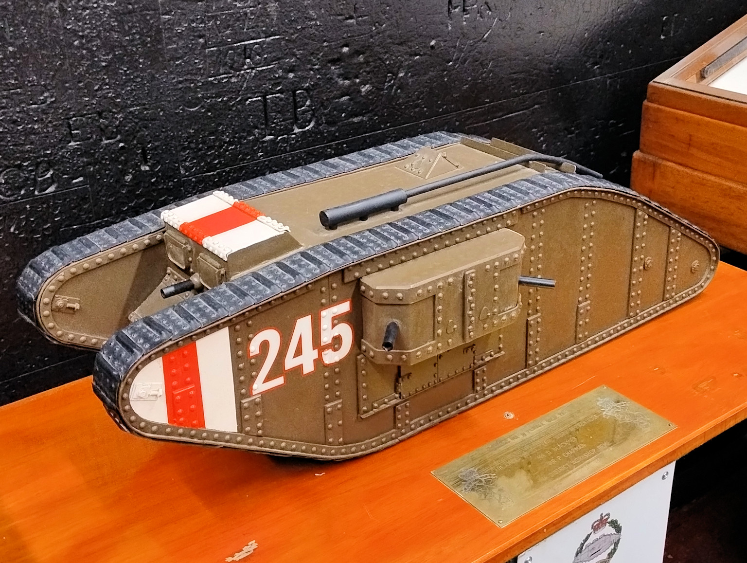 Model World War I Tank